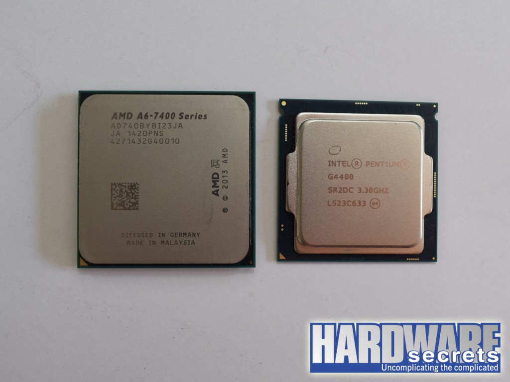 A6-7400B vs. Pentium G4400