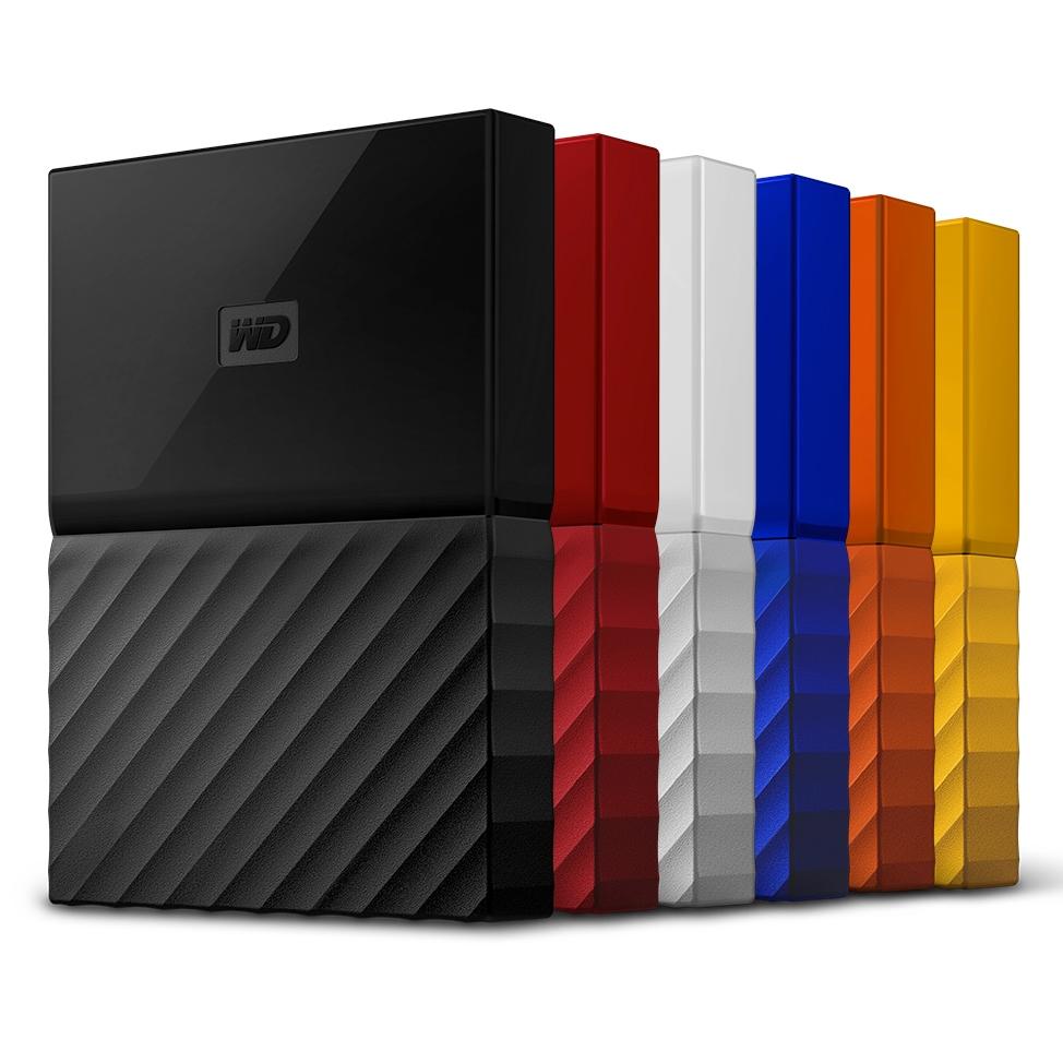 western digital passport different colors available