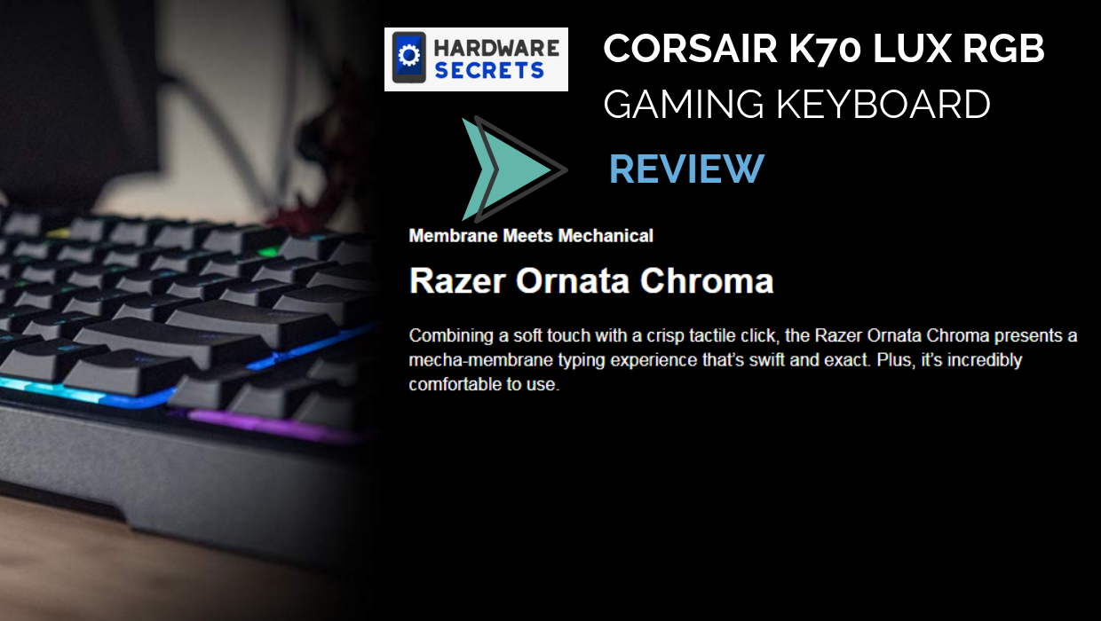 corsair k70 Mecha-Membrane - Individually Backlit Mid-Height Keys - Leatherette Wrist Rest - Gaming Keyboard