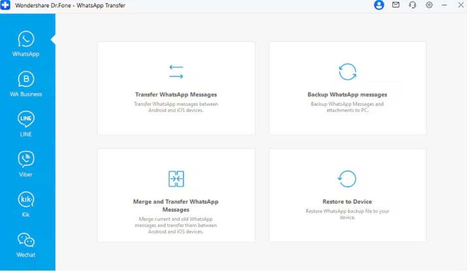 choose whatsapp transfer