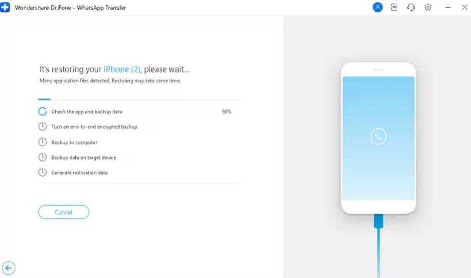 complete whatsapp transfer