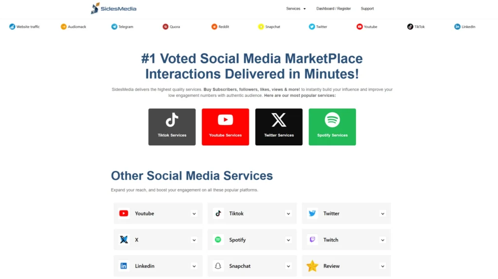 social page