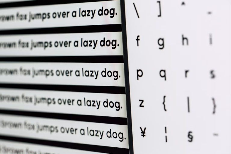 Interface Typography