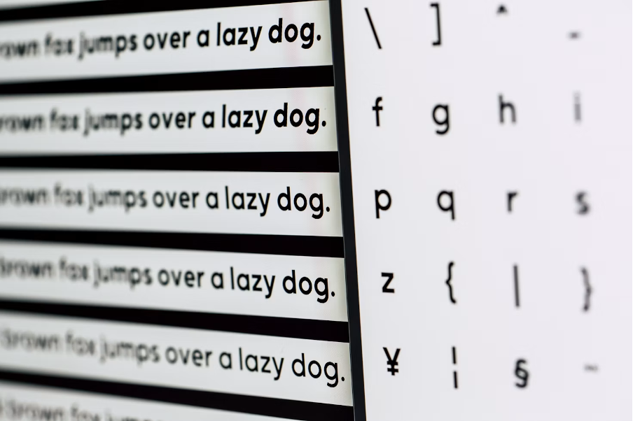 Interface Typography