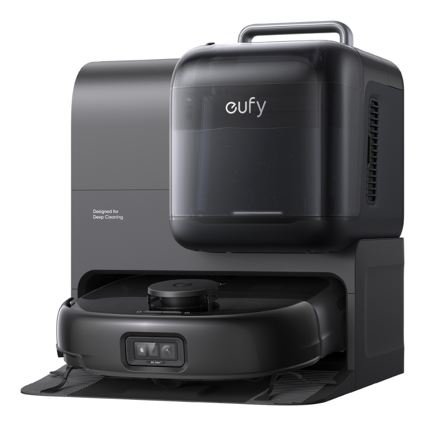 eufy Robot Vacuum Omni E28 with its all-in-one cleaning station